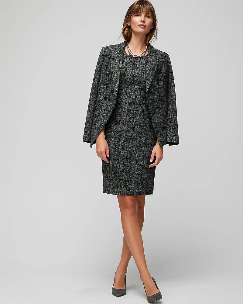 Sleeveless Work Sheath Dress