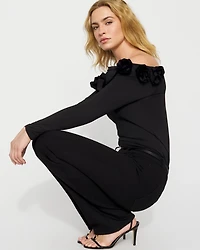 WHBM FORME™ Off-The-Shoulder Floral Top