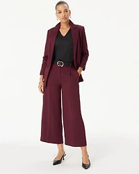 High Rise Wide Leg Crop Pant