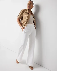 Short-Sleeve Pret Relaxed Utility Jacket