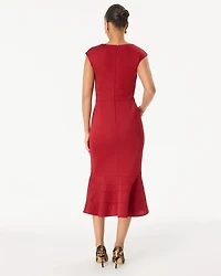Ponte Midi Dress