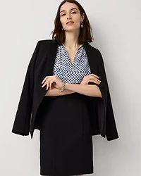 V-neck Sheath Dress