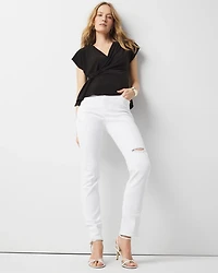 Draped Surplice Top