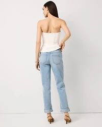 Mid-Rise Girlfriend Jean