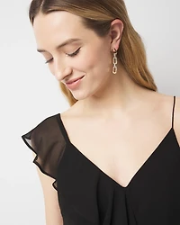 Ruffle Slip Dress
