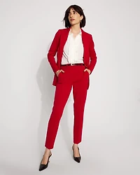 High-Rise Elle Slim Ankle Pant