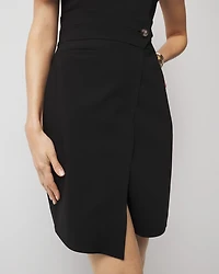 Mod Button Mini Dress