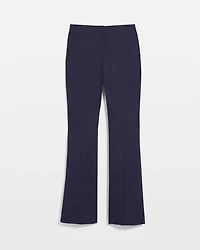 High Rise Pinstripe Flare Trouser