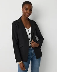WHBM® Luxe Stretch One-Button Blazer