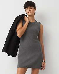 Convertible Sweater Mini Dress