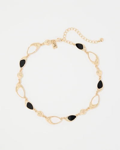 Mother of Pearl Collar Necklace
