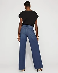 Petite Extra High-Rise Palazzo Jean