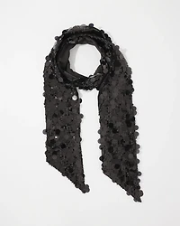 Sequin Skinny Scarf