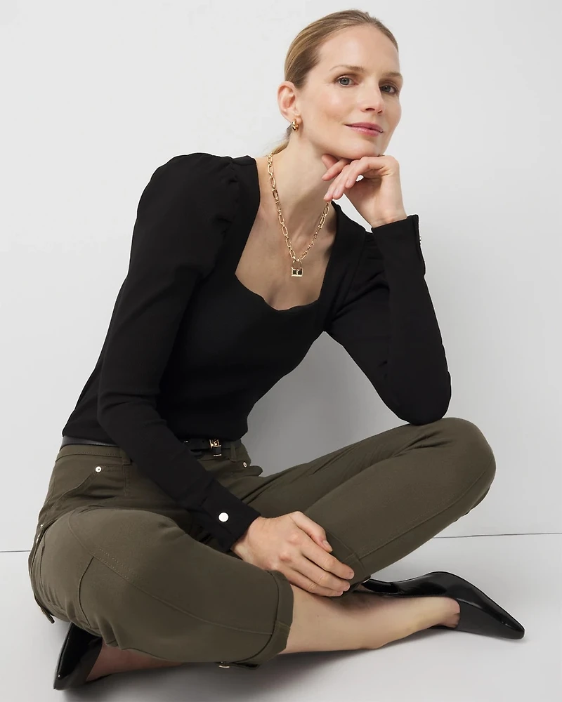 WHBM FORME™ Puff Sleeve Top