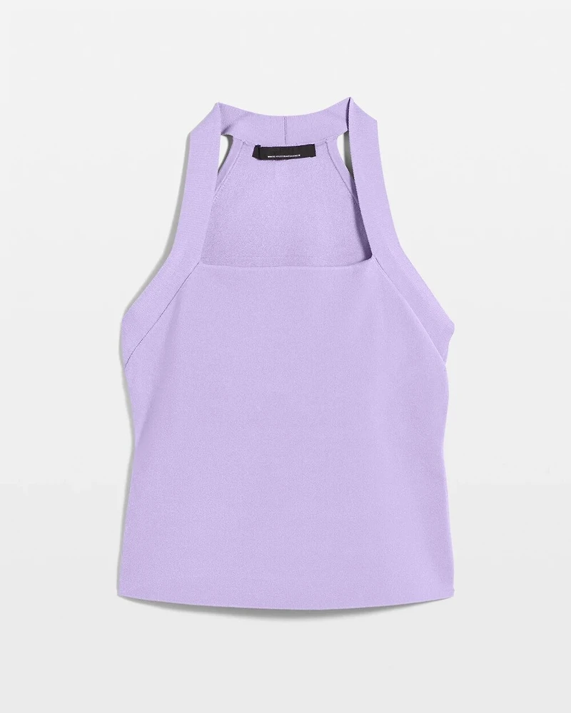 WHBM FORME™ Sculpt Stretch Sweater Halter Top