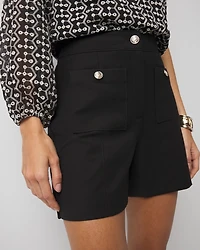Comfort Stretch Patch Pocket Shorts