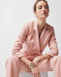 Petite Double-Breasted Blazer