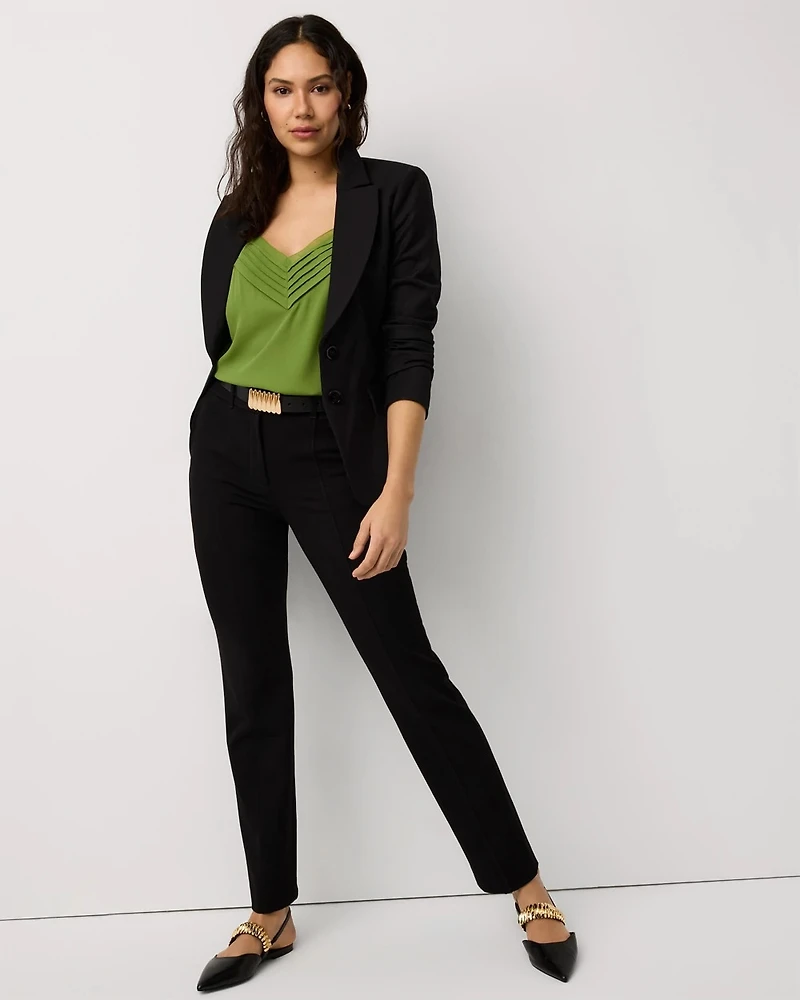 High-Rise Zoey Straight Pant