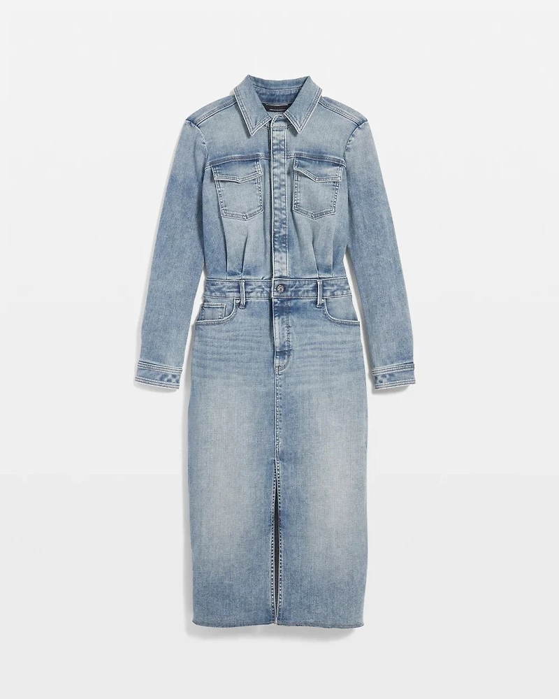 Denim Midi Dress