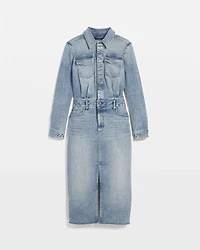 Denim Midi Dress