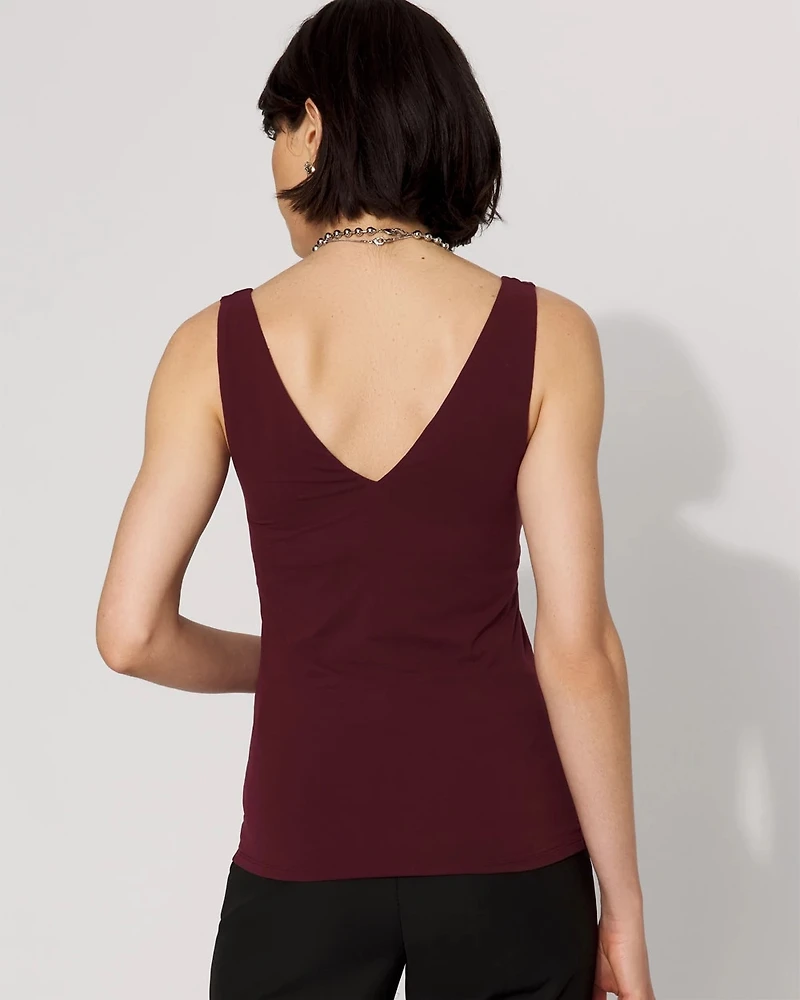 WHBM FORME™ All Ways Stretch Dual Neck Tank