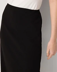 Knit Crepe Pencil Skirt