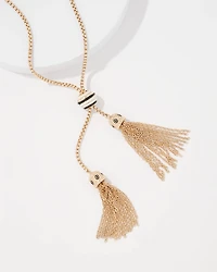 Chain Necklace with Tassels