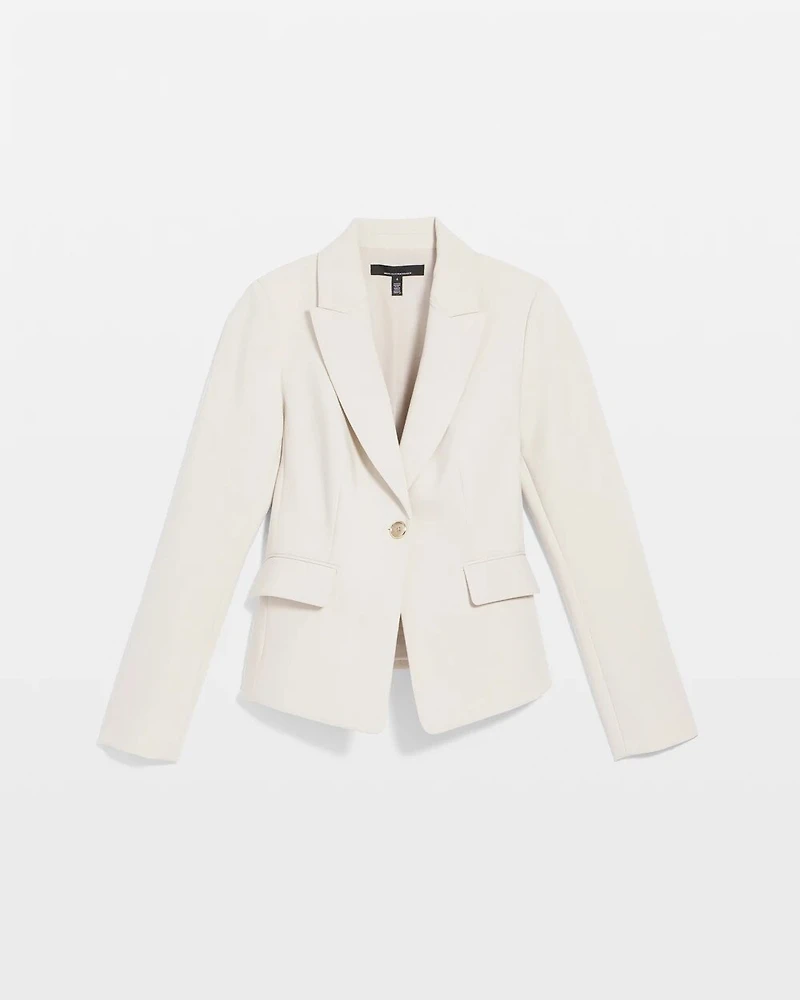 WHBM® Cropped One-Button Blazer