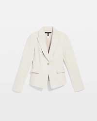 WHBM® Cropped One-Button Blazer