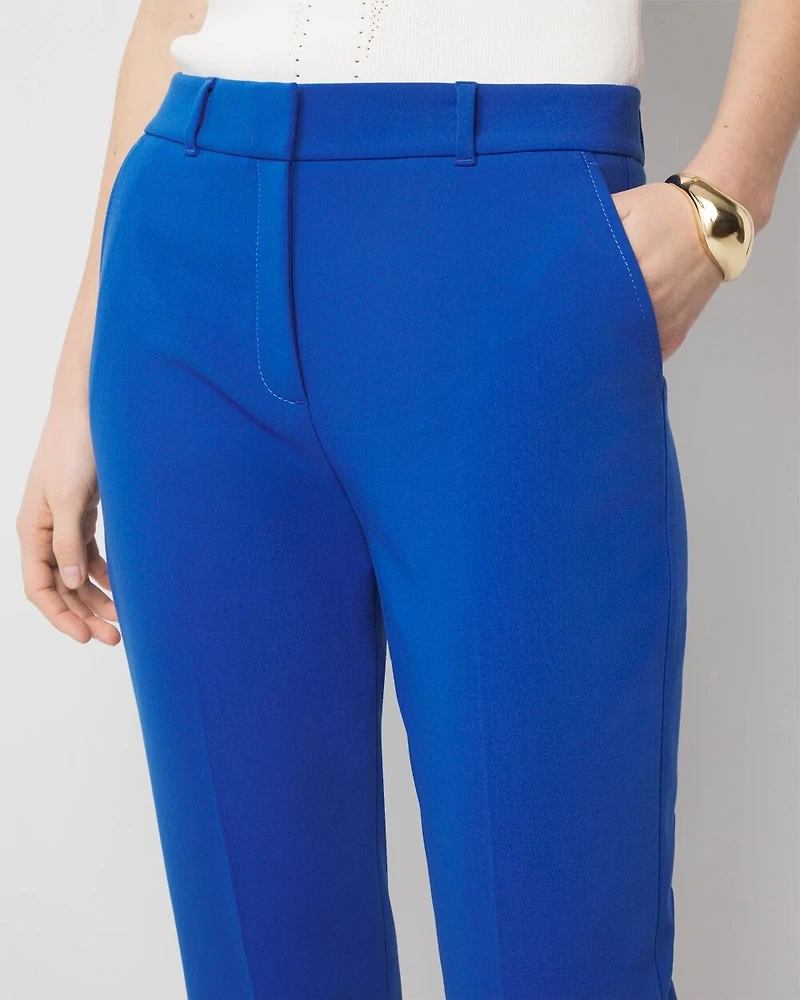 WHBM® Elle Slim Ankle Luxe Double Weave Pants