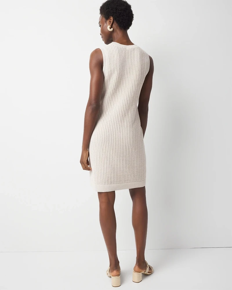 Sequin Crochet Mini Dress