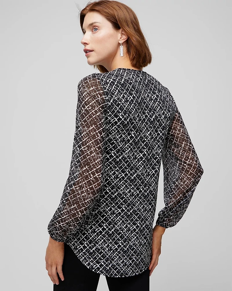 Long Sleeve Matte Jersey Tunic