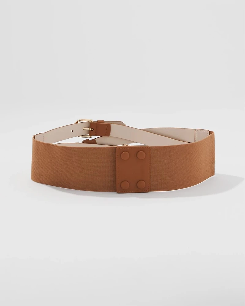 Multi Strap Wide Waist Belt