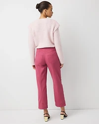 Petite Pret Mid Rise Relaxed Ankle Pant