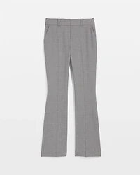 Houndstooth High-Rise Blake Slim Boot Pant
