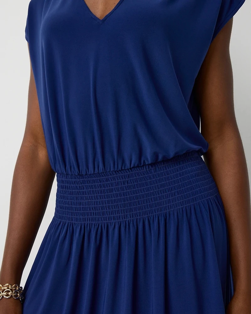 Smocked Waist Dress