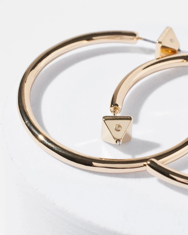 Gold Hoop Earrings
