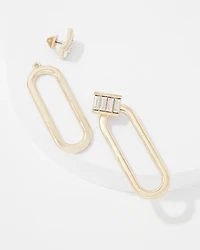 Convertible Drop Stud Earrings