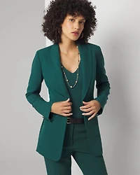 Waist Seam Fluid Blazer