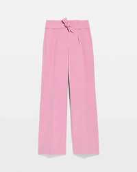 WHBM® Petite Belted Luna Wide Leg Trousers