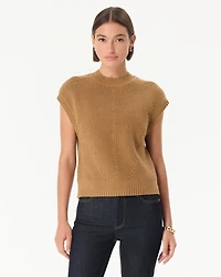 Mock Neck Sweater Vest