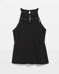 Matte Jersey Halter Top