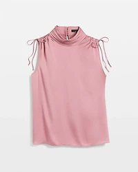 Mockneck Shell Top