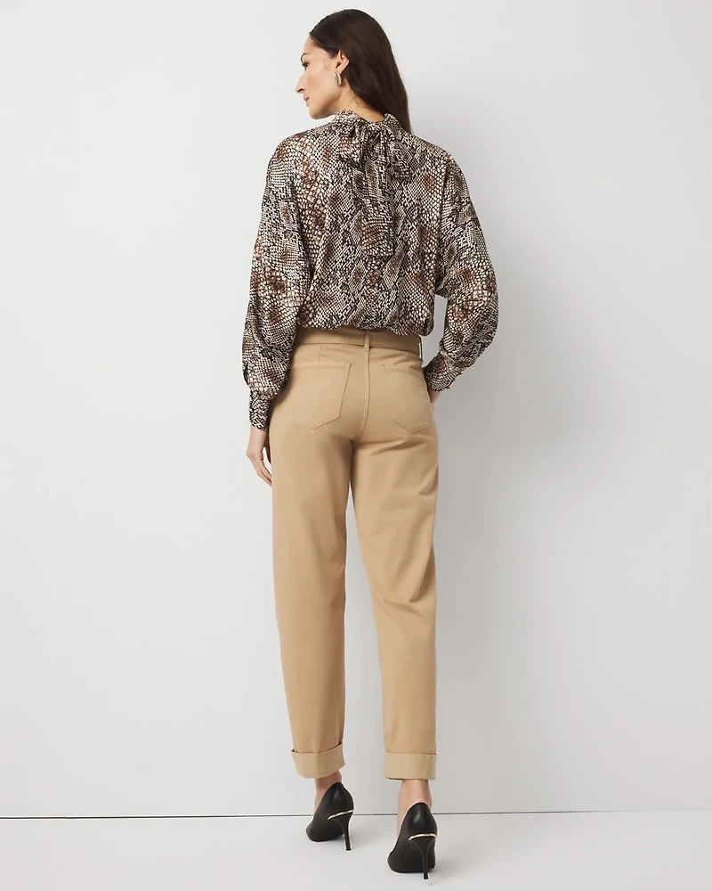 Pret High Rise Straight Ankle Pant