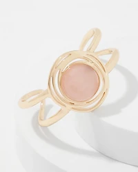 Rose Quartz Cuff Bracelet
