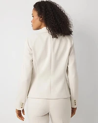 WHBM® Cropped One-Button Blazer