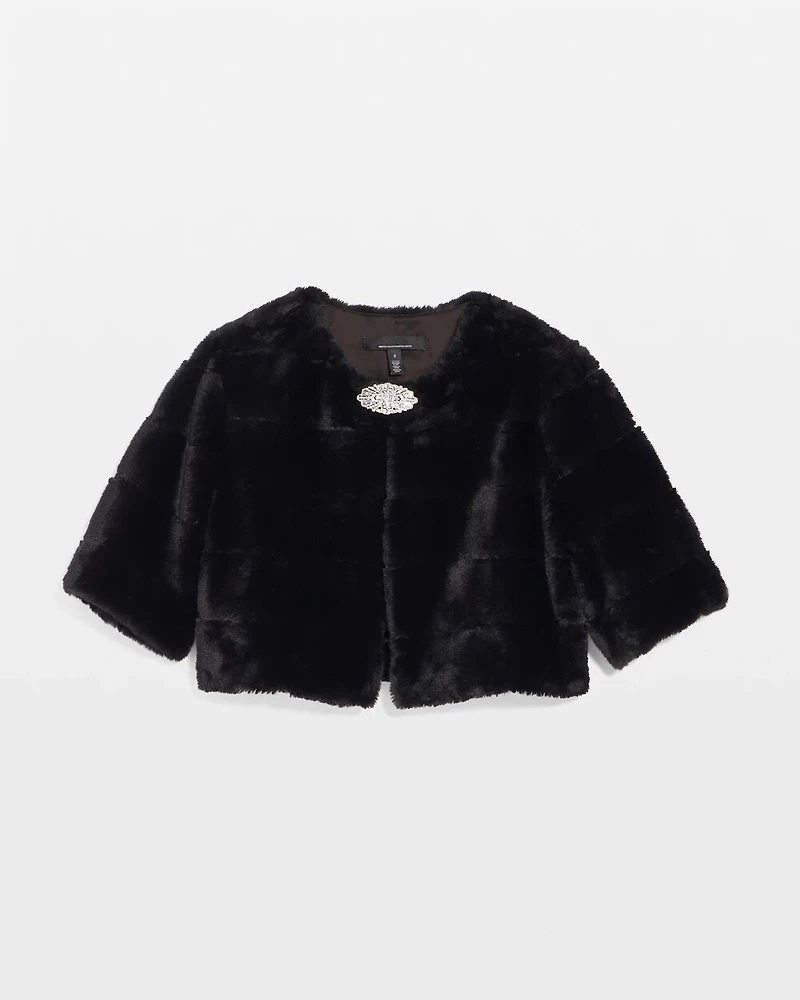 Faux Fur Bolero