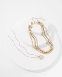 Multi-Strand Convertible Pendant Necklace