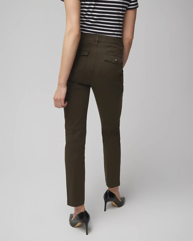 High-Rise Pret-A-Jet Slim Ankle Pants
