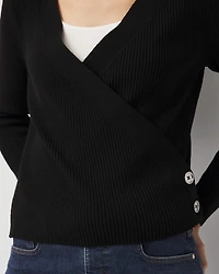 Surplice Cardigan